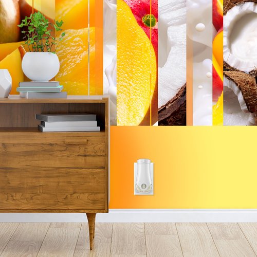 Glade PlugIns Scented Oil Air Freshener, Starter Kit, Mighty Mango Limited Edition, 1 Warmer + 1 0.67 oz Refill