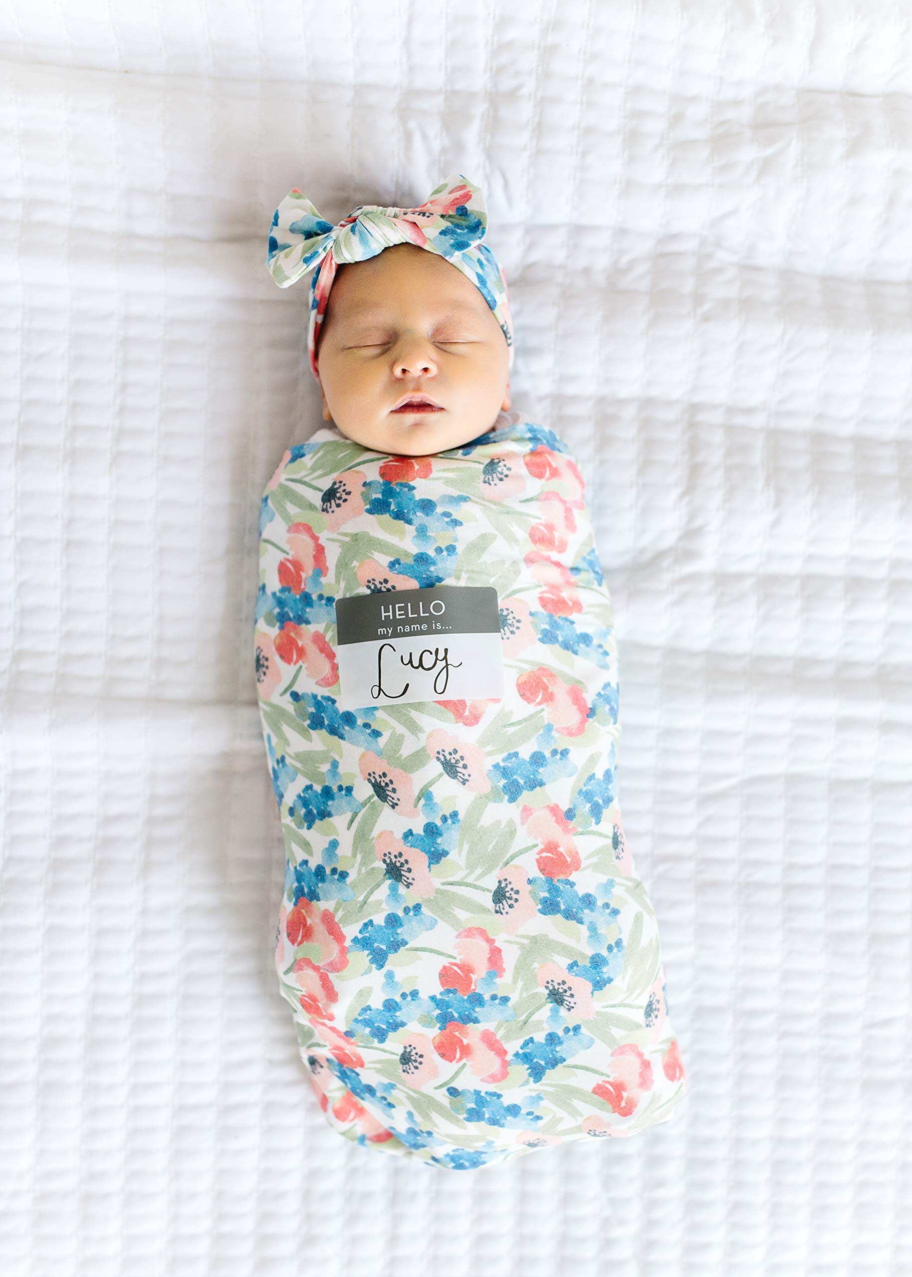 Copper Pearl Large Premium Knit Baby Swaddle Receiving Blanket Wren