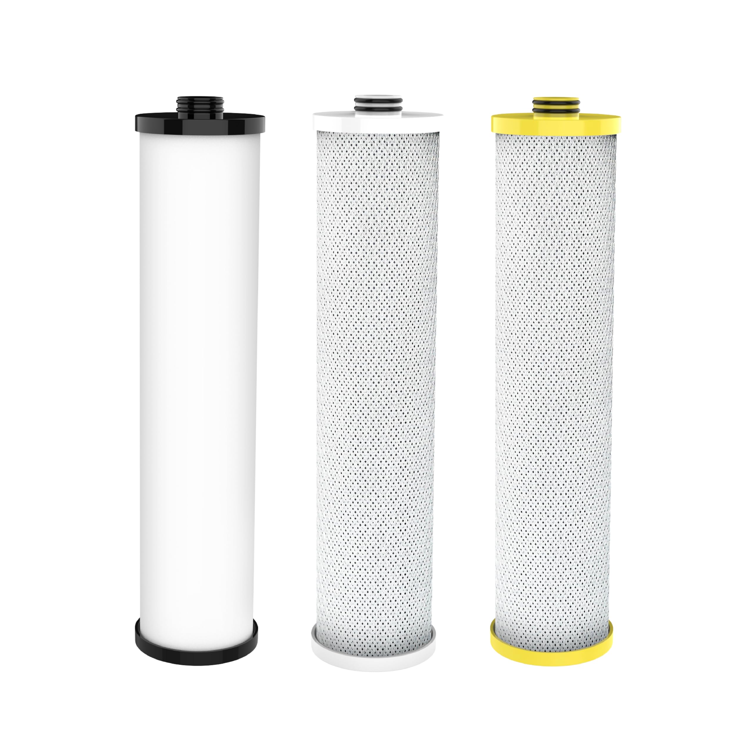 Aquacrest WF51 Water Filter, Replacement for Aquasana® AQ-5300+R, Claryum® 3-Stage Max Flow, AQ-C3M-R, AQ-6300M, 800 Gallons, 3 Filters