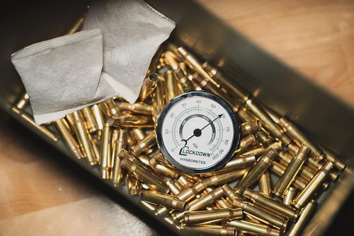 Lockdown Vault Hygrometer - Accurate Humidity Monitoring for Gun Vaults & Safes | Essential Storage Tool