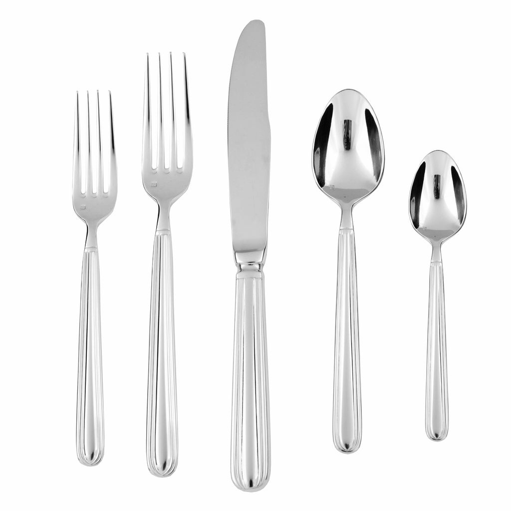 Fortessa Metropolitan 18/10 Stainless Steel Flatware Table Fork, Set of 12