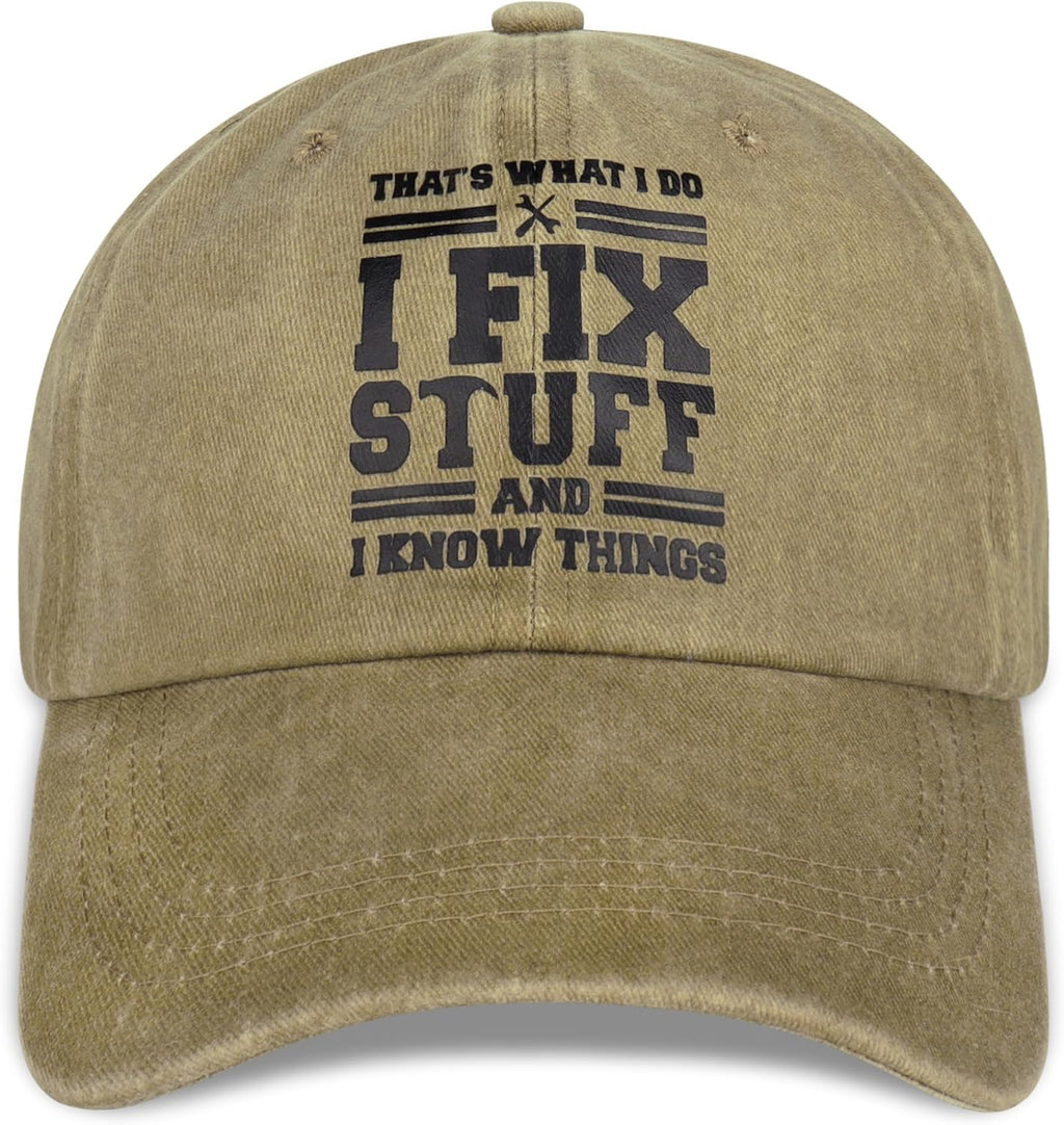 Skiennix Cotton Baseball Cap - Adjustable Fit | Perfect Gift Idea for Men's Birthdays