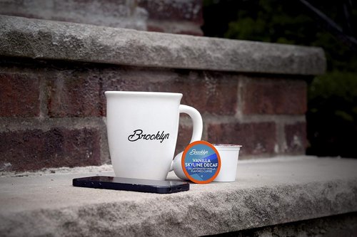 Brooklyn Beans Coffee Pods - Vanilla Skyline Decaf, Smooth & Creamy Flavor | 40 Count for Keurig 2.0