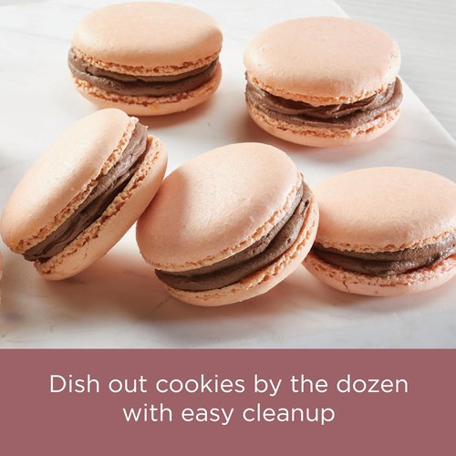 Farberware Nonstick Cookie Sheet - 10 Inch x 15 Inch, Elegant Rose Gold Finish