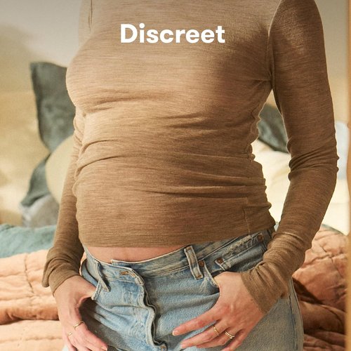 Frida Mom Dual Support Pregnancy Belly Band - Ultimate Back & Hip Support, Adjustable & Breathable, Cocoa, S/M