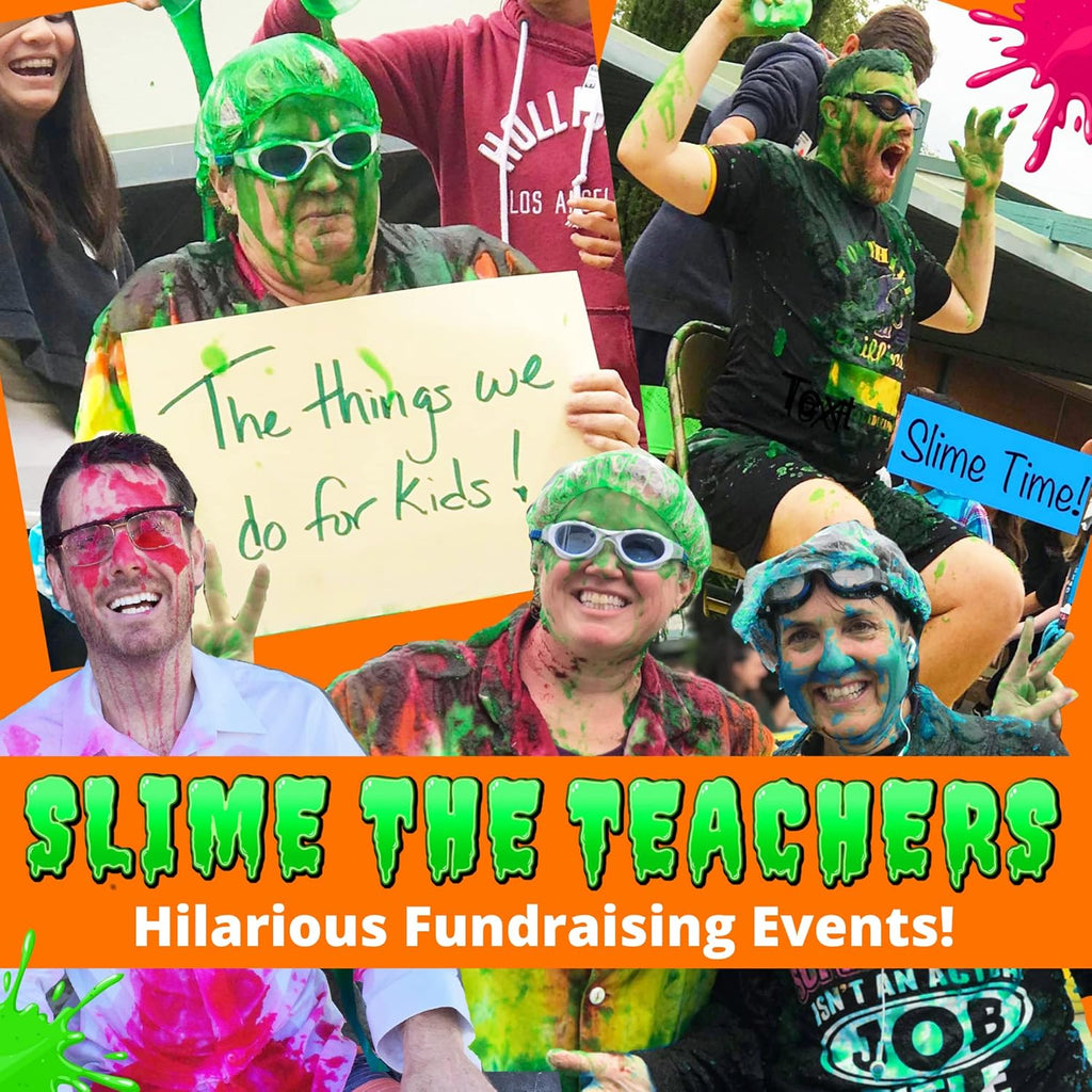 PARTY GOAT Bulk Instant Slime Powder - Create 40 Gallons of Fun Multicolor Slime for Blaster Guns & Color Events