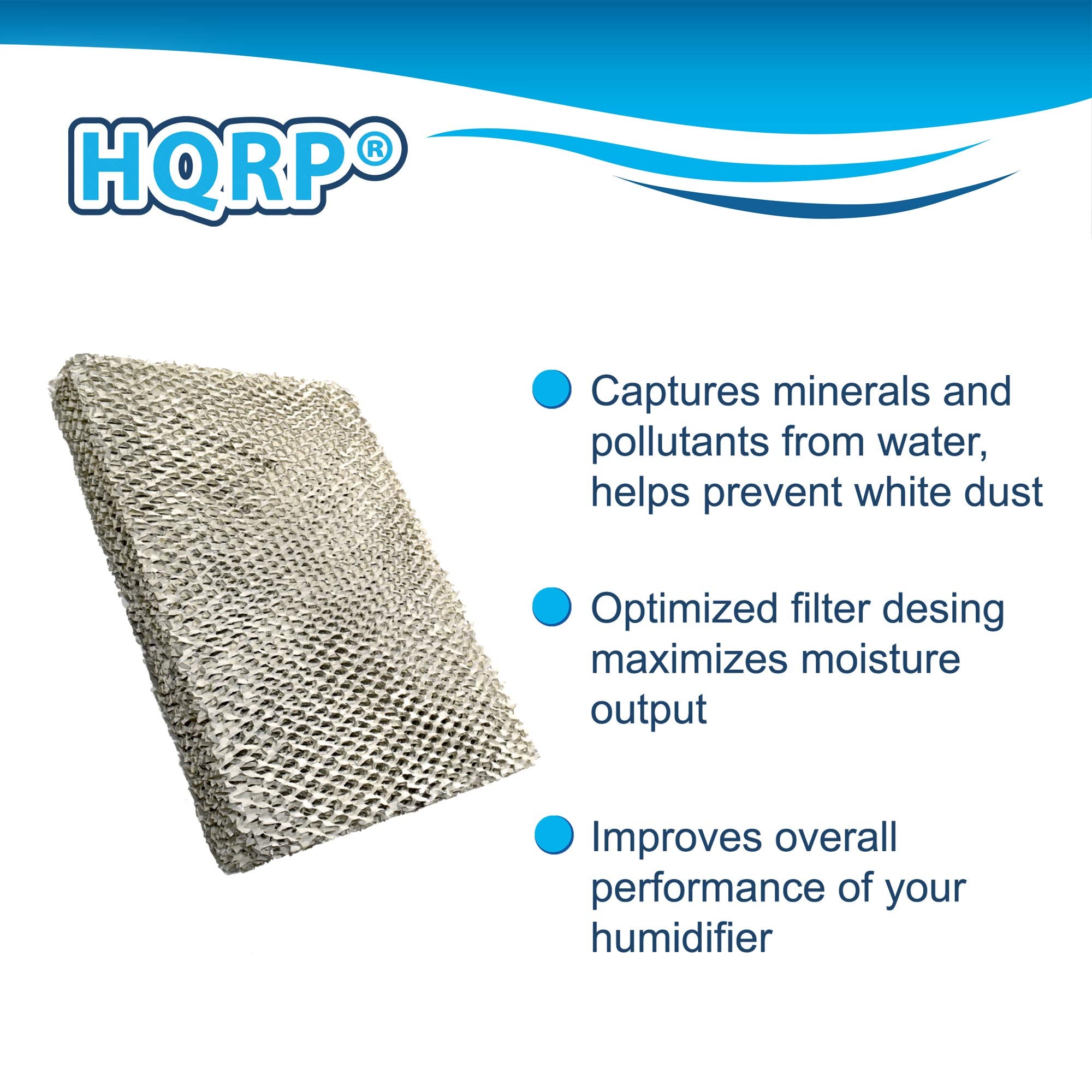 HQRP 2-Pack Water Filter Compatible with Totaline P110-3545; P110-LBP2217, P110-LBP2317, P110-LBP2417, P110-LFP1218, P110-LFP1318 Humidifiers