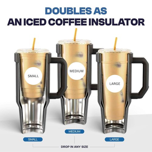 Frost Buddy Thicc Buddy - 40 oz Stainless Steel Vacuum Insulated Tumbler with Lid and Straw for Water - Travel Mug Cupholder Friendly - Gifts for Women Men Him Her (Emerald Elegance)