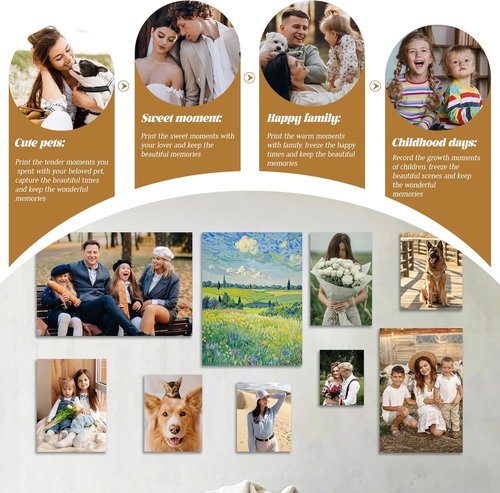 Custom Canvas Poster - Personalized Wall Art for Home or Office Decor | 24x36 Size