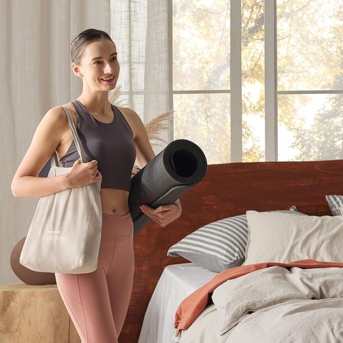 Bedsure Cooling Queen Sheet Set | Soft Linen Cotton Duvet Cover for Ultimate Comfort