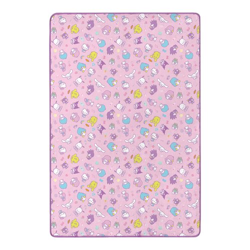 Sanrio Hello Kitty Dreamy Drop Cloud Throw Blanket for Couch and Chair, Cozy, Soft & Lightweight, Plush Character Blankets, 60x90 inches