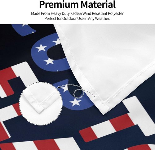 Custom Flag 3x5 Ft - Double-Sided Outdoor Flag | Personalize with Your Text, Photo, or Logo