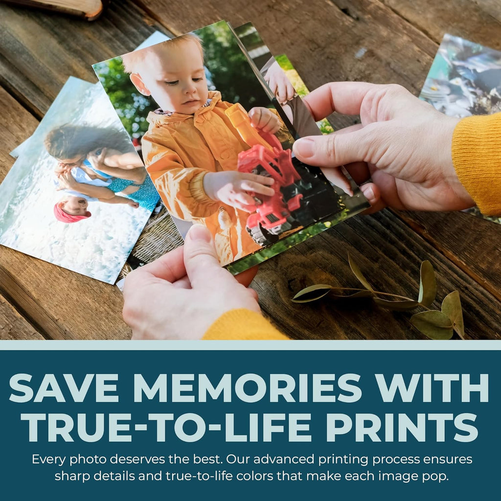 Skiennix Photo Prints - Glossy Custom 8x10 Personalized Pictures for Home Decor | Made in the USA