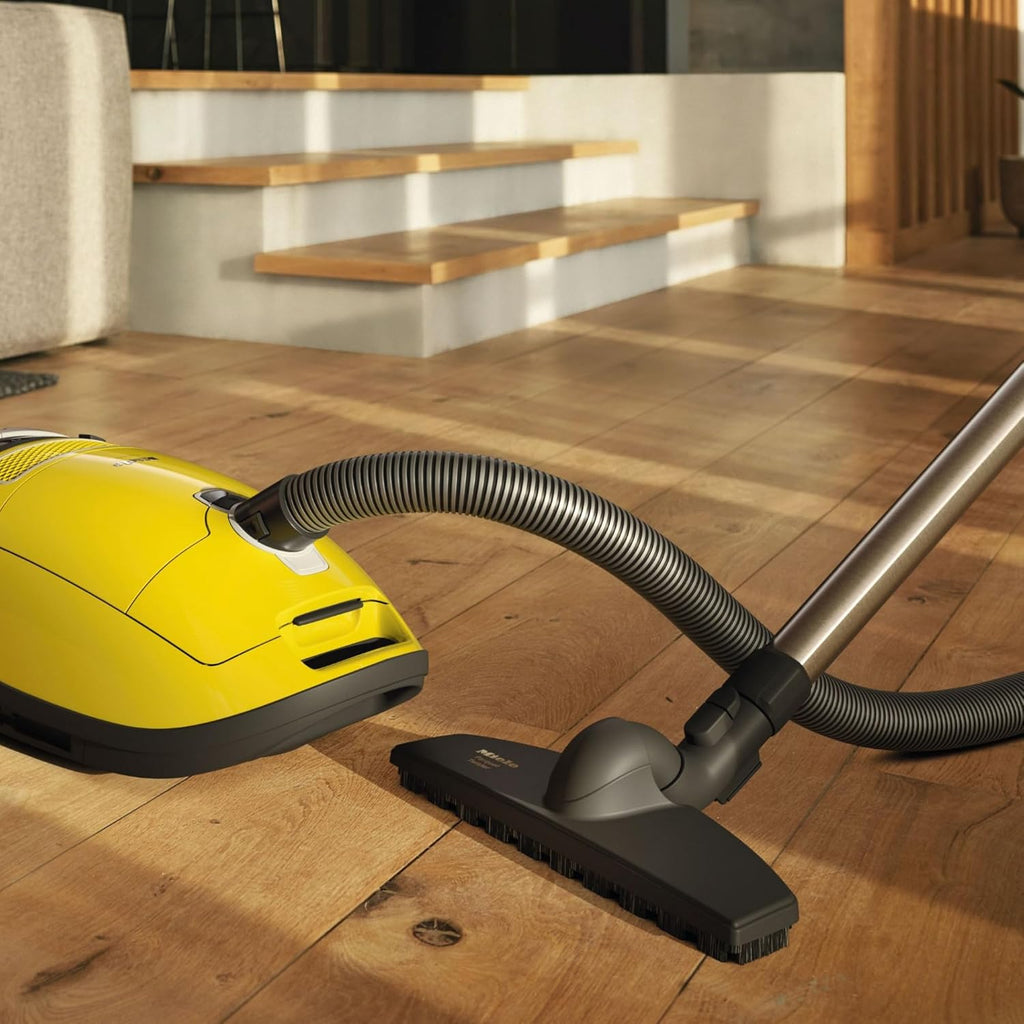 Miele Complete C3 Calima Vacuum Cleaner - Turbobrush for Low-Medium Pile Carpet & Hard Floors | Curry Yellow