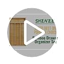 Silverware Drawer Organizer Bamboo Cutlery Tray with Grooved Dividers