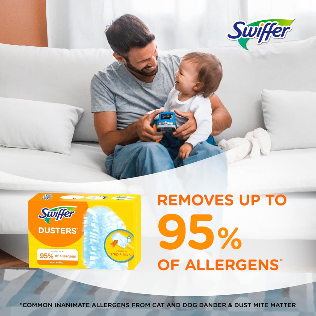 Swiffer Dusters Refills - 10 Count Pack for Effortless Dusting | Compatible with Swiffer Duster
