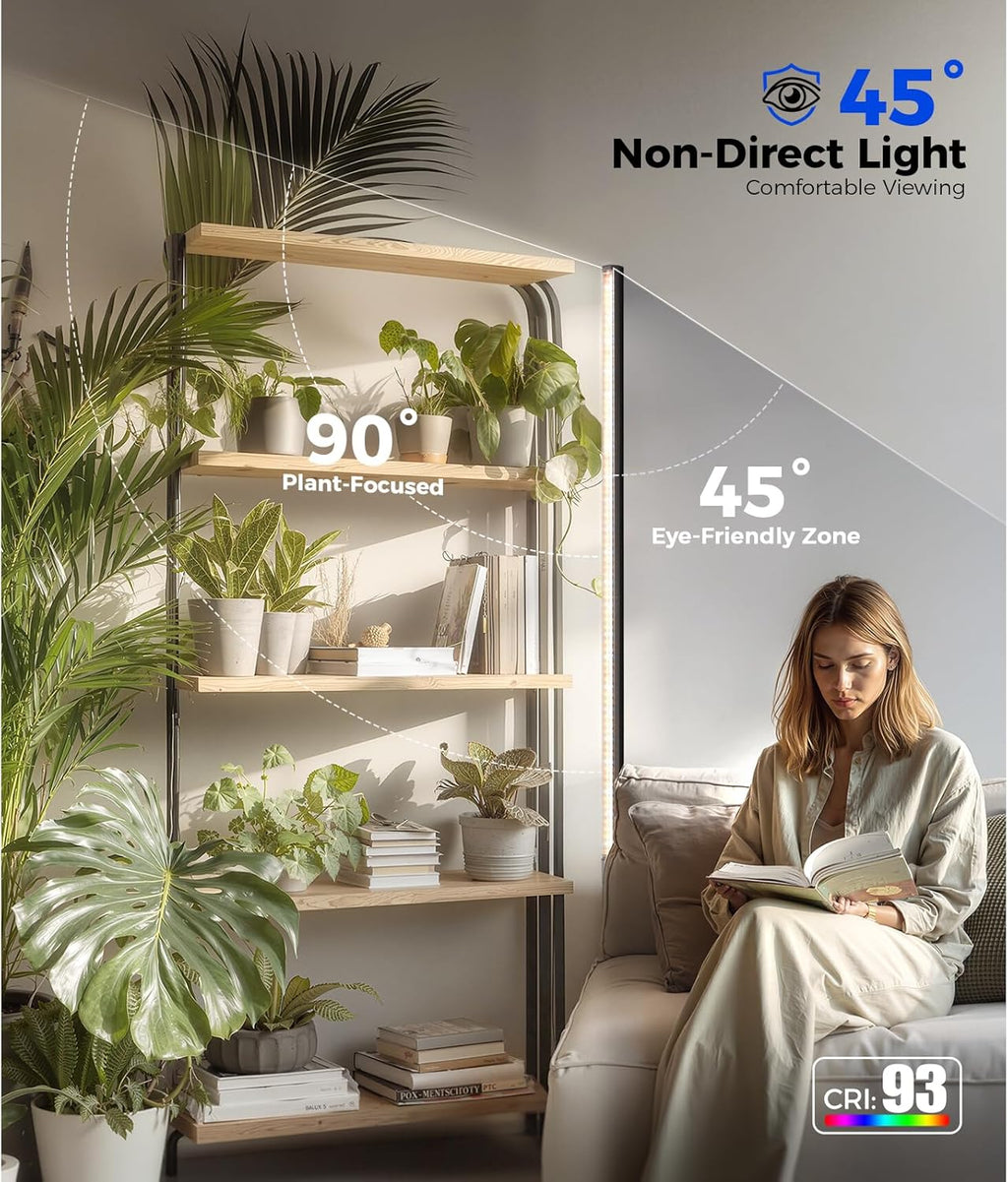 Barrina T1S Grow Light - Adjustable Height 5FT-5.6FT | 65W Full Spectrum Indoor Plant Lighting