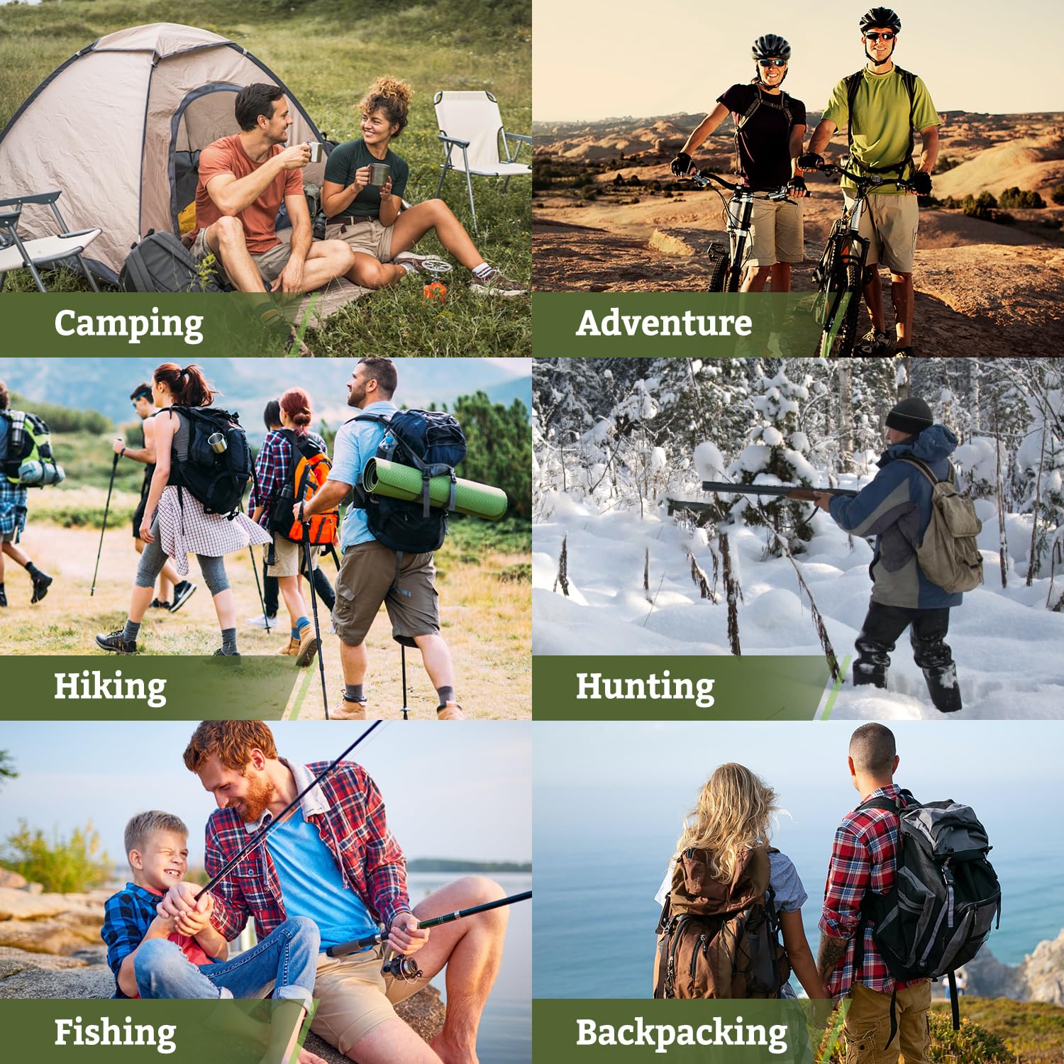 MOVINPE Outdoor Camping Gear Advent Calendar 2025, 24 Days of Camping & Hiking Essentials for Men & Teenage Boys – Outdoor Adventure Christmas Countdown Gifts