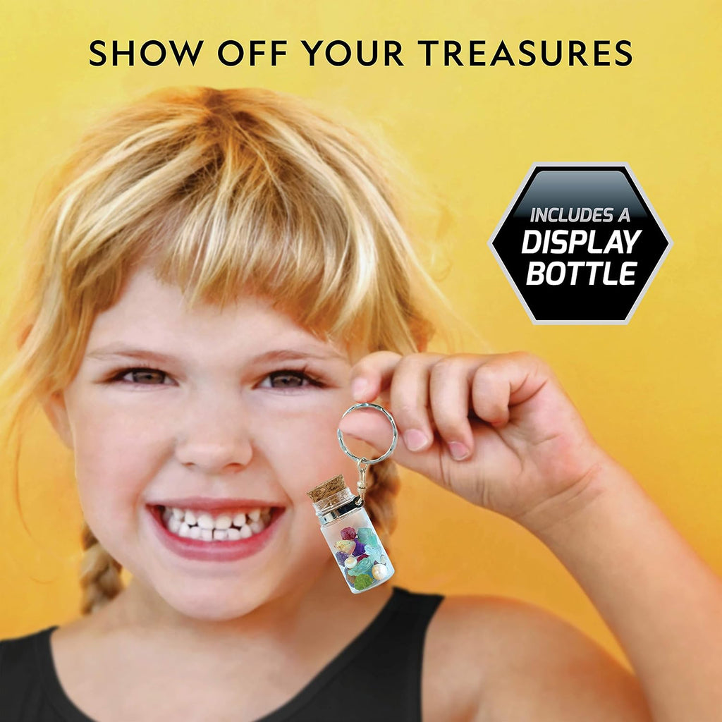 National Geographic Birthstone Dig Kit - Discover 12 Genuine Birthstones Including Diamond, Ruby, Sapphire & More | Gemstone Collection