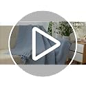 Brown Knitted Throw Blanket for Couch 50x60 Chevron Bed Knit Throws - LONG CREATE