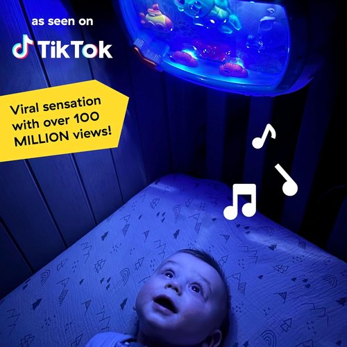 Baby Einstein Sea Dreams Soother - Musical Crib Toy & Sound Machine for Newborns