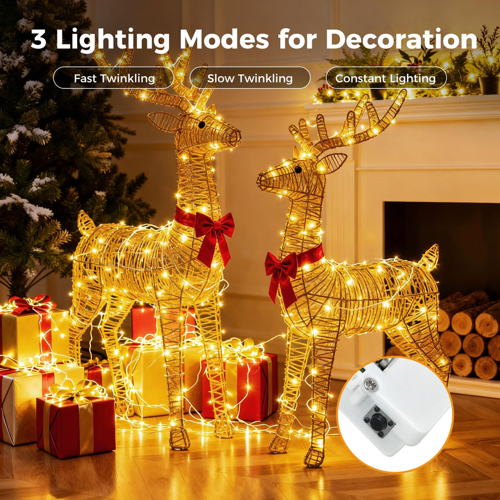 litogo 24 Pack 7FT 20 LED Fairy Lights Battery Operated, 3 Lighting Modes, Bulk Mini Twinkle String Lights Waterproof Silver Wire for Weddings Mason Jars Party Christmas Decorations-Warm White