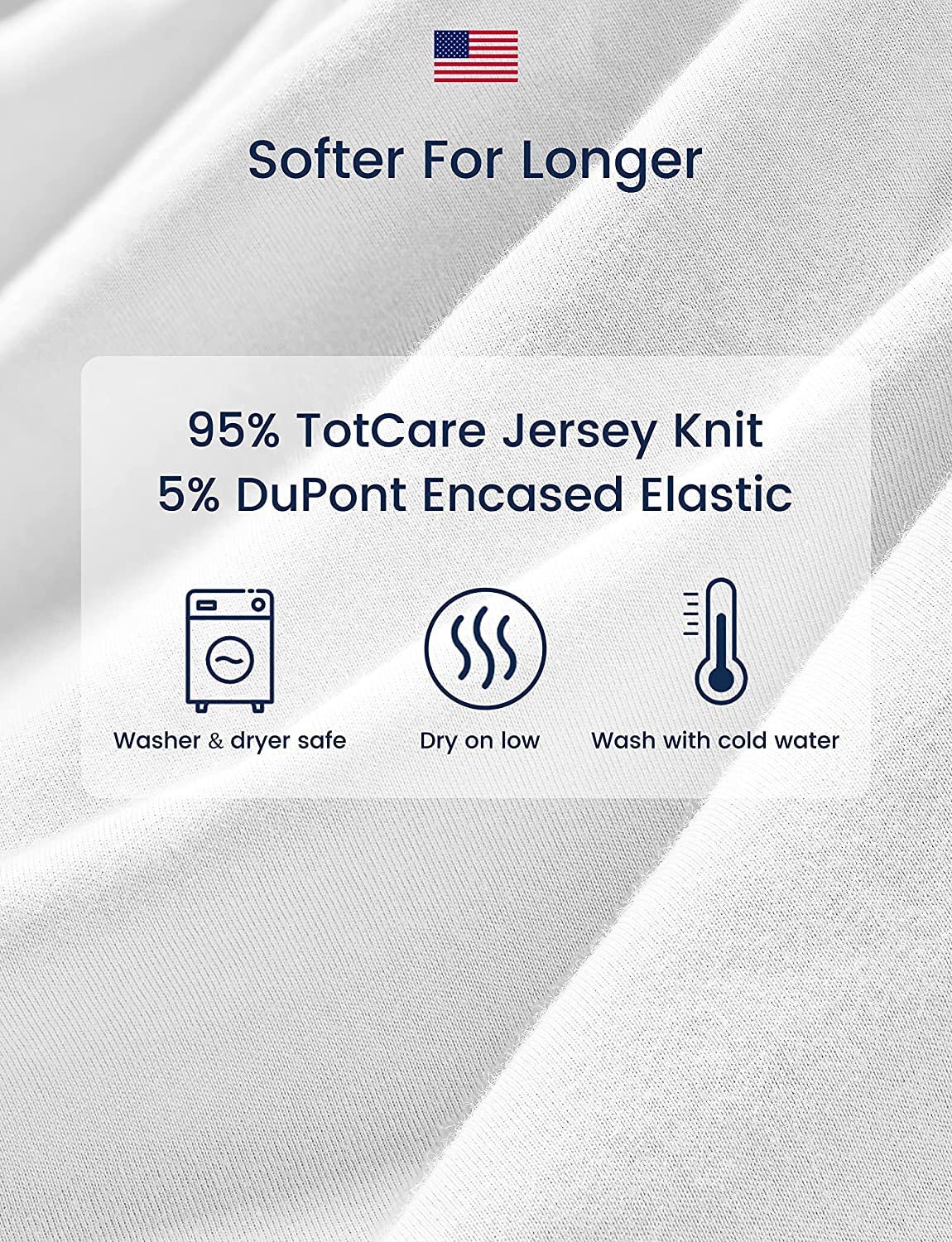 TotAha Premium Stretchy Pack N Play Playard Sheets - Hypoallergenic Mini Crib Sheets (2-Pack) | Silky Soft, All-Season Jersey-Knit 38 x 24 (Balloon & Sailboat)