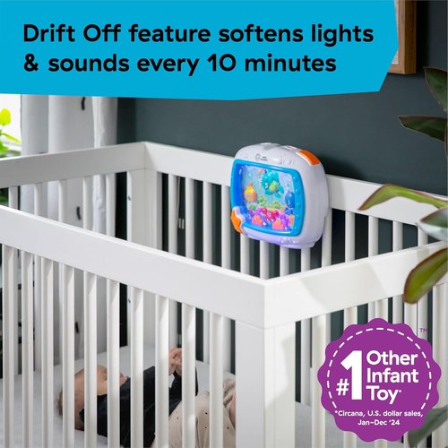 Baby Einstein Sea Dreams Soother - Musical Crib Toy & Sound Machine for Newborns