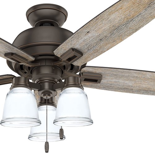 Aspen Creative 23127-4 Contemporary Clear Ceiling Fan Replacement Glass Shade, 2-1/8" Fitter, 4-5/8" Diameter x 4-1/2" Height, Clear, 4 Pack