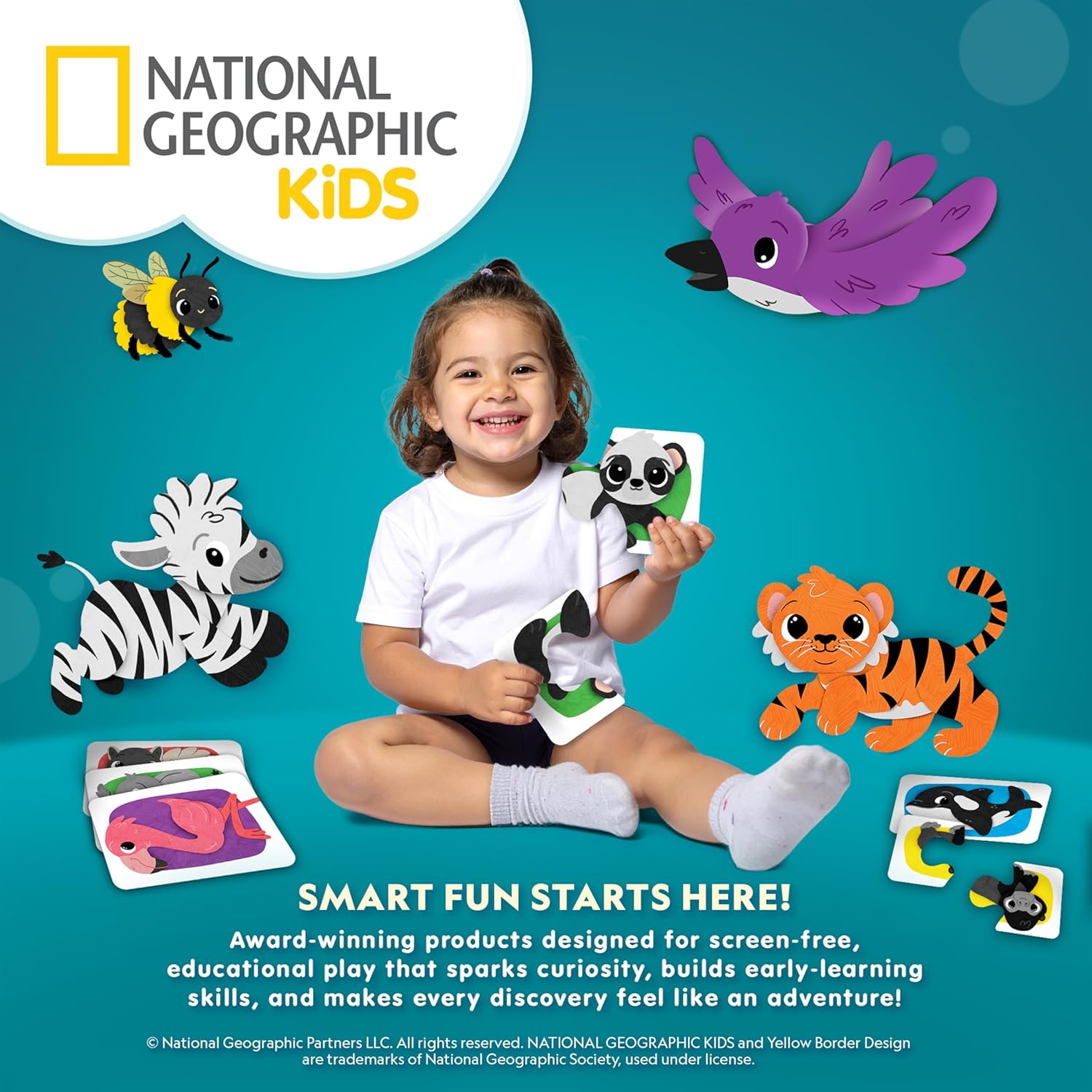 National Geographic Kids Junior Jumbo Marble Run - 35-Piece Buildable Ball Drop Toy for Ages 2+