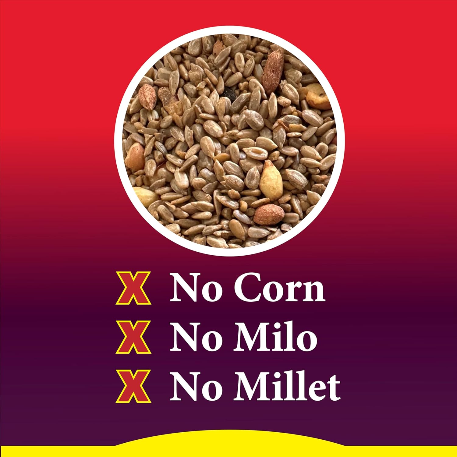 Wild Delight Advanced Formula Wild Bird Food - Zero Waste, 5lbs for Healthy Feeding