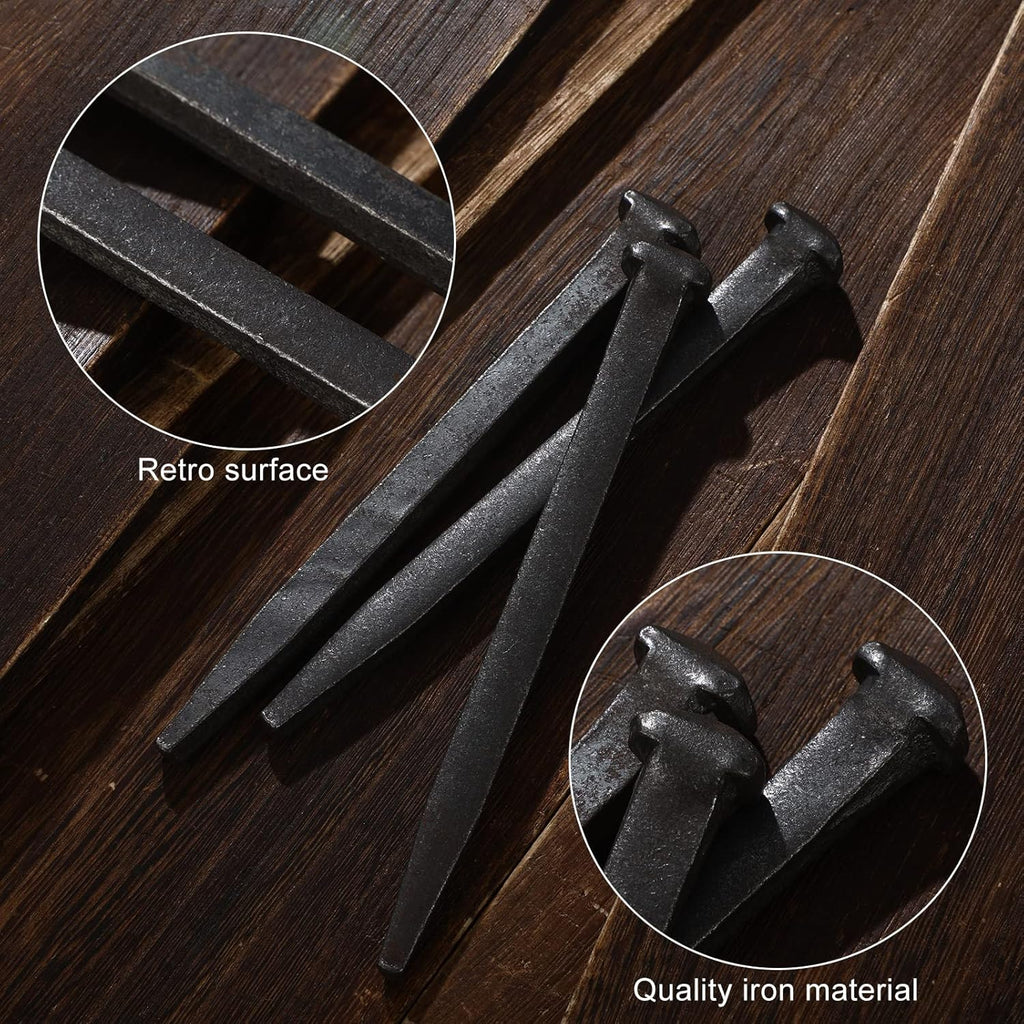 Sosation Crucifix Iron Nails - 6 Pcs Metal Steel Replicas for Jesus Christ's Crucifixion | 6 Inch