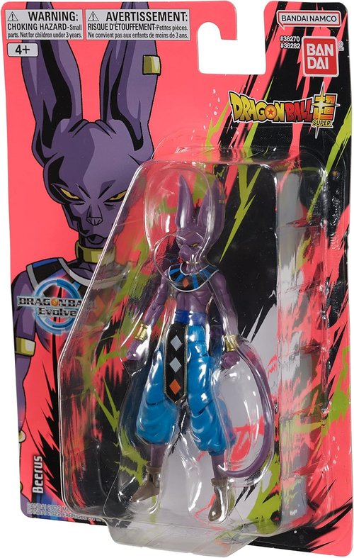 Bandai - Dragon Ball Super Evolve Beerus Action Figure | 5-Inch Collectible Toy