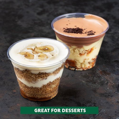 Freshware Plastic Portion Cups - 5.5 Ounce Souffle Cups with Lids | Ideal for Jello Shots, Sauces, and Snacks (100 Sets)