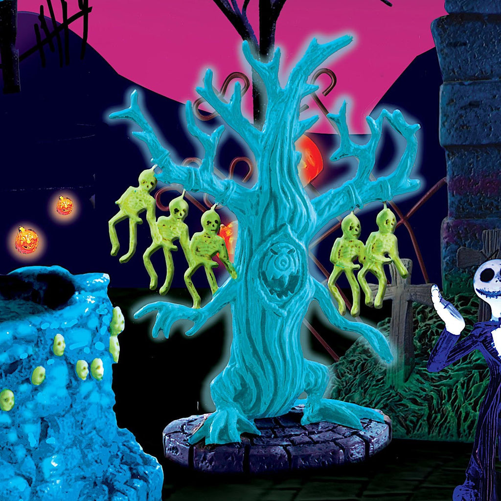 Regine Switzerland Black Light Village Set - The Nightmare Before Christmas Theme