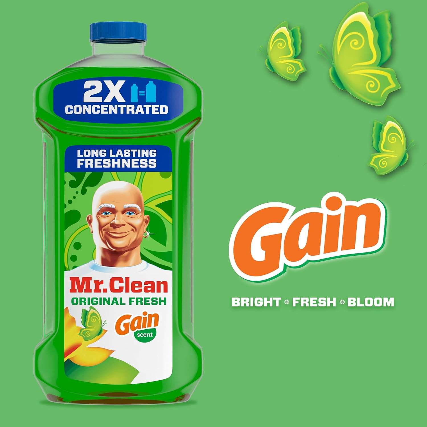 Mr. Clean All-Purpose Cleaner - Multi-Surface Floor Cleaner for Home & Kitchen | 41oz