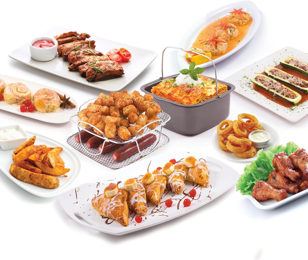 NUWAVE Brio 3-Quart Digital Air Fryer - One-Touch Controls, 6 Presets & Recipe Book Included