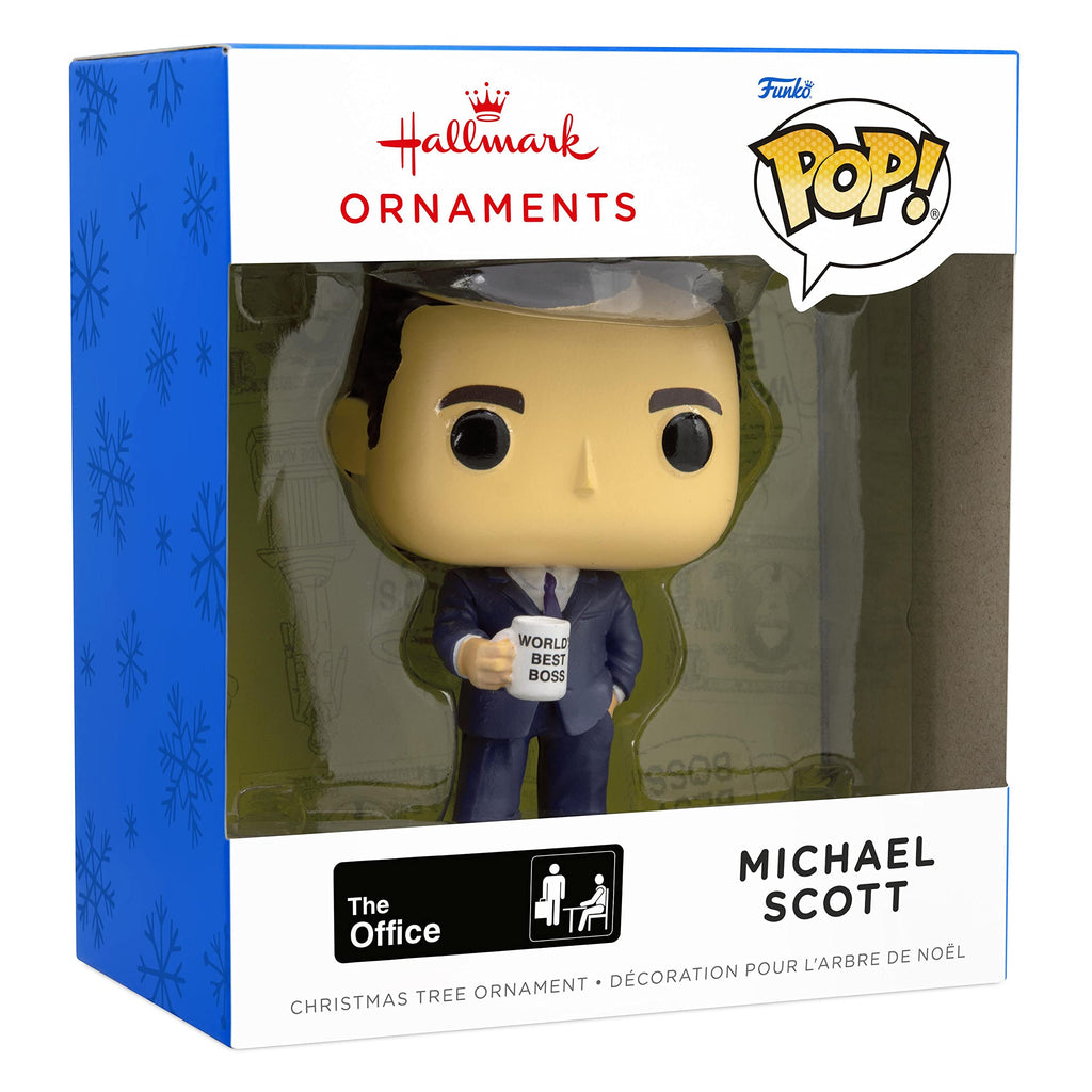 Hallmark The Office Michael Scott Funko POP! Resin Christmas Ornament