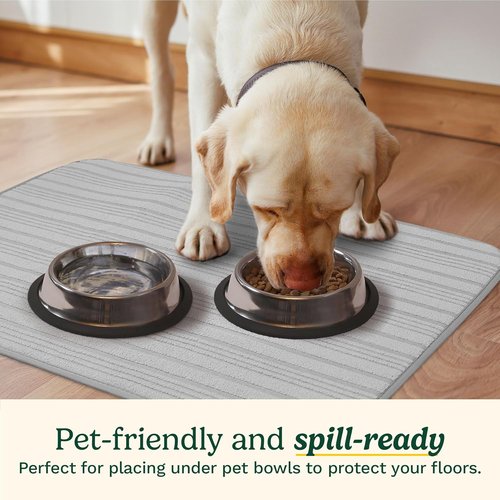 Cuisinart Dish Drying Mats - Ultra Absorbent XL 18" x 24" | Foldable, Machine Washable, Quick Drying