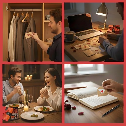 50+ Mini Love Notes with Envelopes, Blank Note Cards Set in Gift Box, DIY Valentine Cards, Mothers Day Gifts For Wife, Valentines Day Gifts for Him, Her, Boyfriend, Girlfriend, Wife, Husband, Love Notes for Birthday, Anniversary