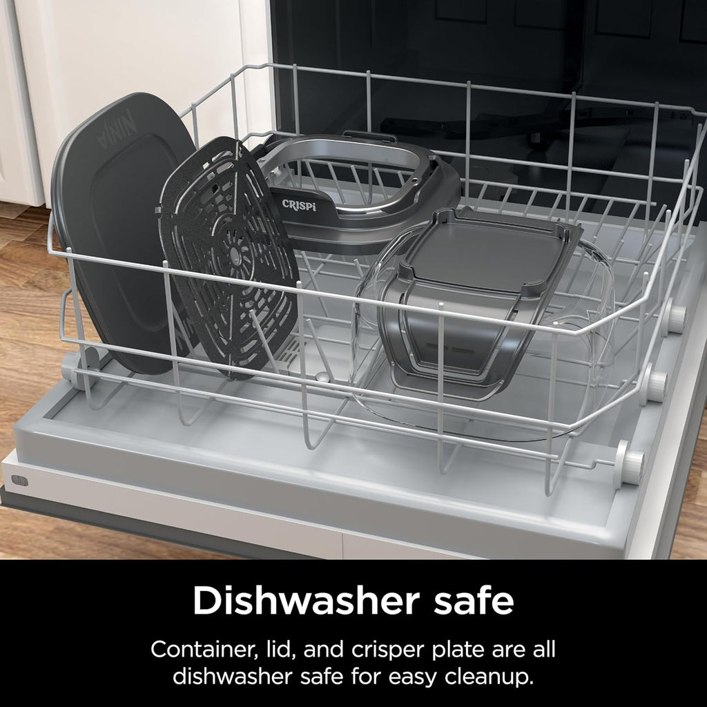 Ninja 4-QT CleanCrisp™ Glassware Container - Microwave & Dishwasher Safe, PFAS Free