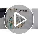 YOLOPLUS+ 8 Pack Adhesive Shower Caddy Hooks - Strong & Waterproof