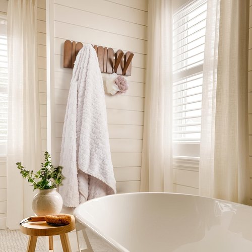 KYIAANY Wall Coat Rack for Entryway: Wooden Modern Heavy Duty 6 Hooks Retractable Wall Mounted for Small Spaces Hallway Bathroom Bedroom for Hanging Jacket Towel Backpack Bag