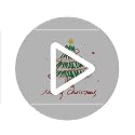 Christmas Tree 3 Set of 2 Farmhouse 18x18 Inch Decorative Pillow Covers for Holiday Couch Sofa Bed