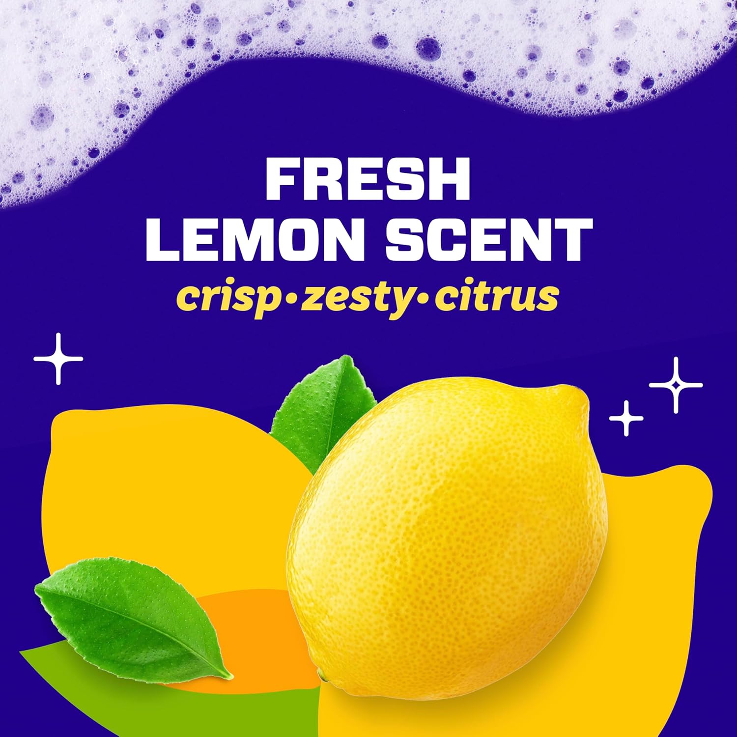 Mr. Clean Magic Eraser Sponge - Powerful Soap Scum Remover for Bathroom & Shower | 8 Count with Lemon Scent