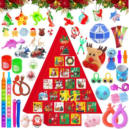 Fidget Advent Calendar - 24 Days of Surprise Gifts | Sensory Toys for Kids & Teens