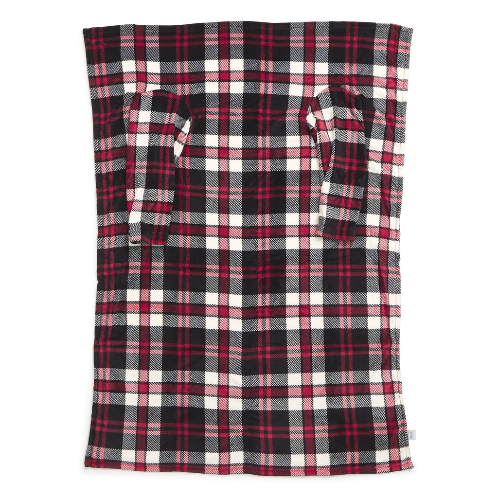 Wearable Blanket, Fireplace Plaid