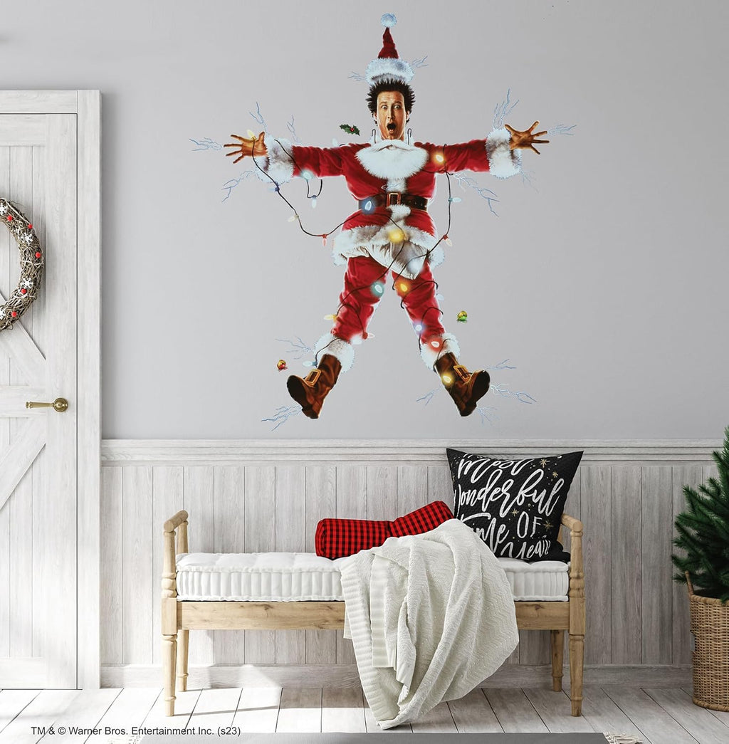 RoomMates National Lampoon's Christmas Vacation Wall Decal - Festive Red Design