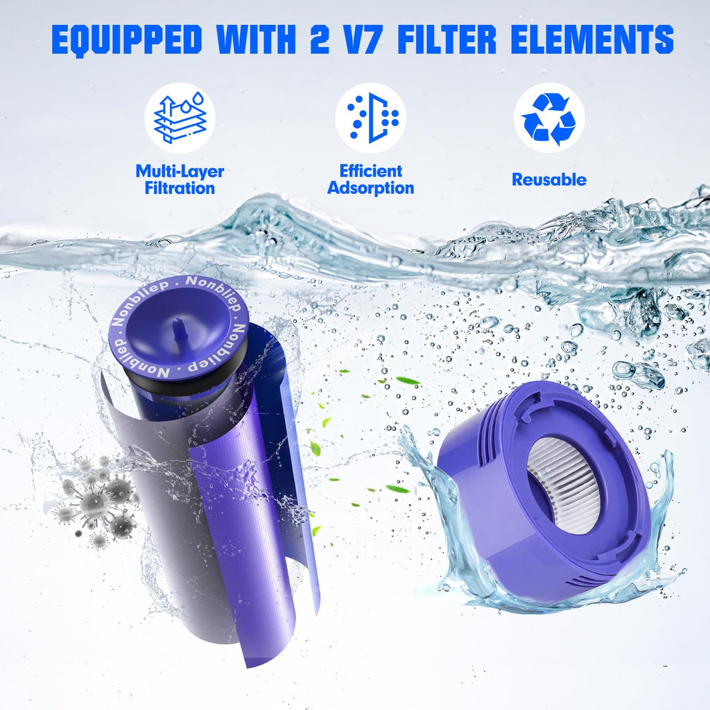 Nonbliep Upgraded 7000mAh V7 Animal Battery Replacement for SV11 V7 Battery