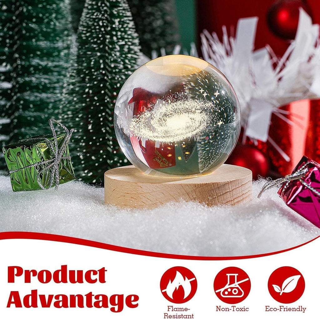 Skiennix Christmas Fake Snow Decor - 14oz Fluffy Fiber Cotton for Holiday Indoor Displays